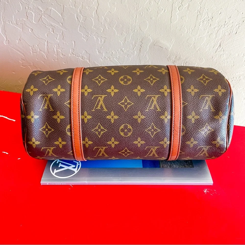 Authentic Louis Vuitton Monogram Papillon 30 Hand Bag Vintage LV Purse Pre-Loved - Picture 4 of 14